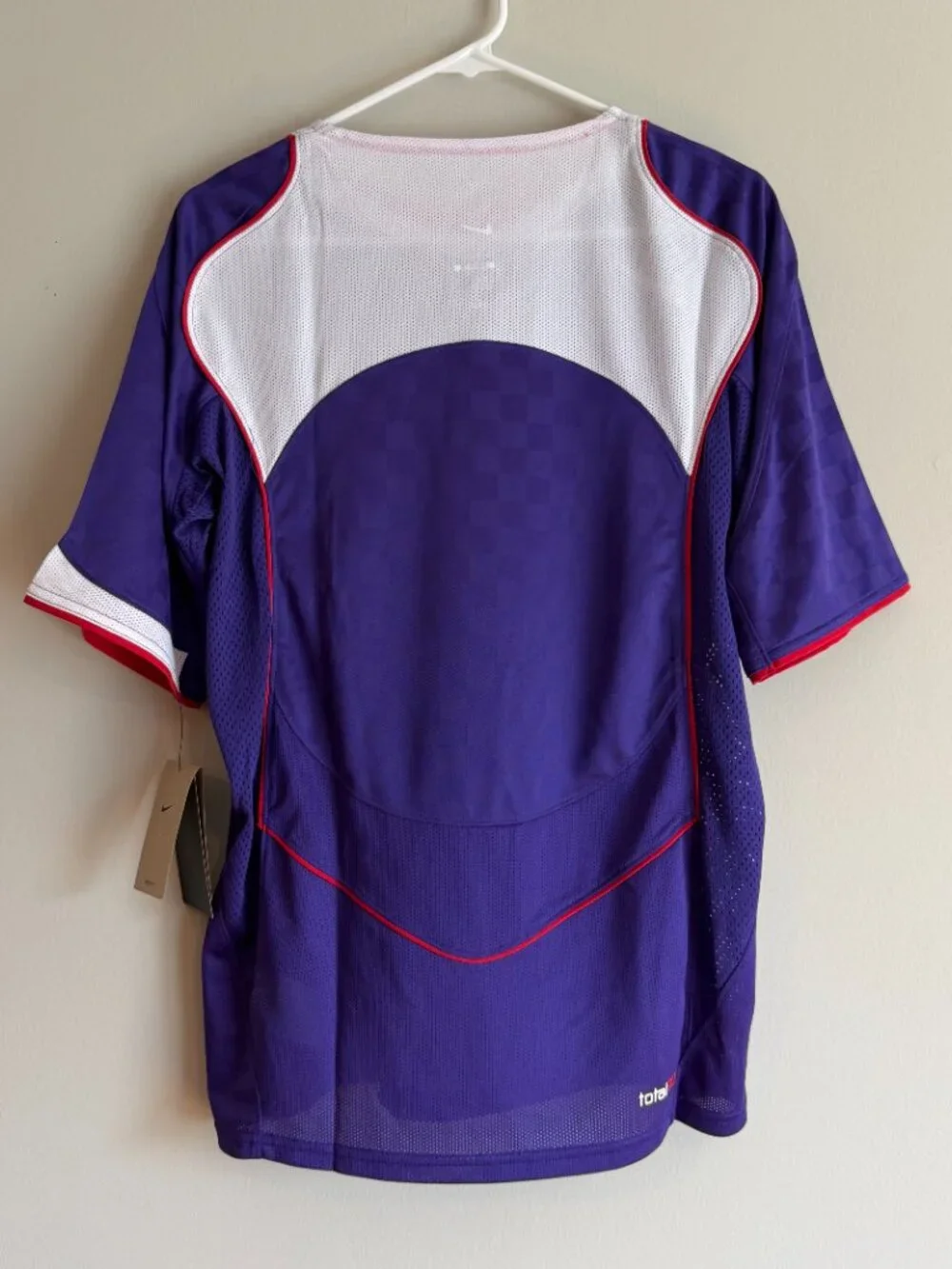 Nike IM6299-547 Mens Medium Total 90 Dri-FIT Soccer Jersey Court Purple